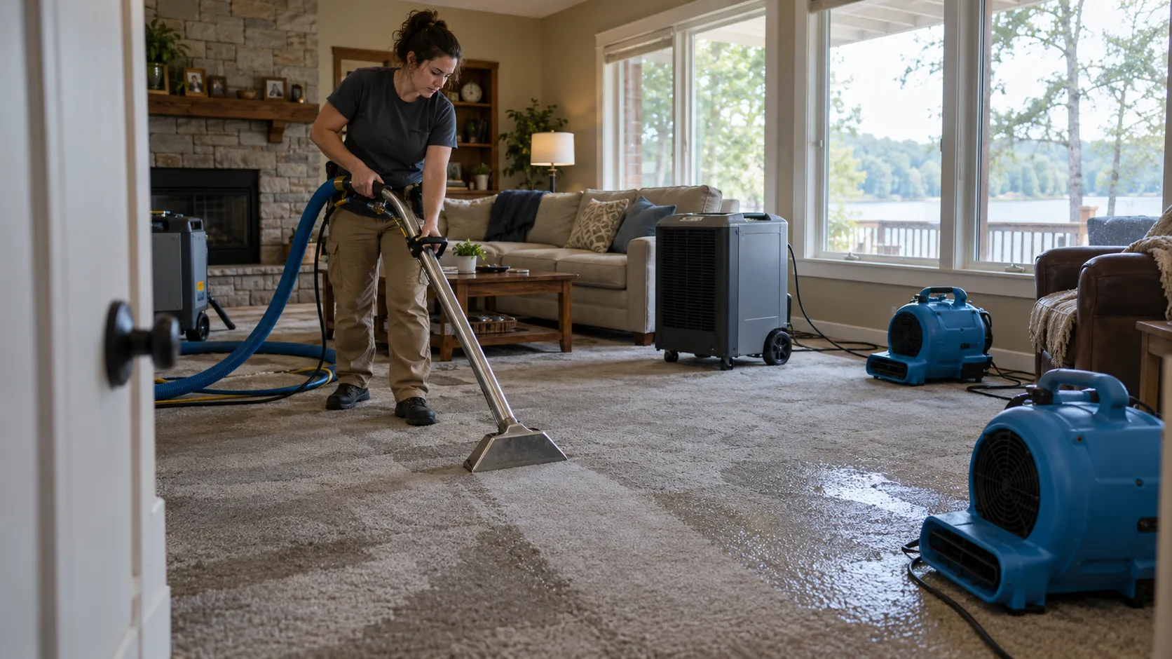 Water Extraction & Structural Drying in Providence, RI